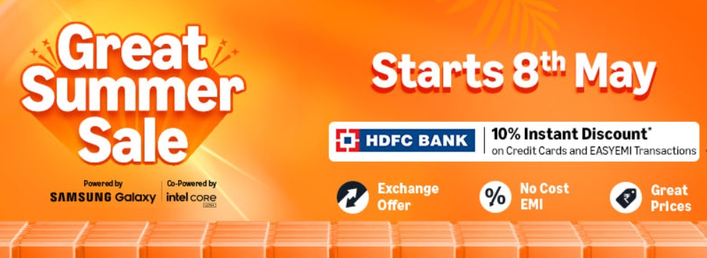 India Desire : Amazon Great Summer Sale On 8th - 17th May 2026: Get Upto 90% Off On Electronics, Mobiles & Home Appliances + HDFC Bank Offers
